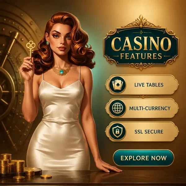 Der Schatzmeister präsentiert goldenen Schlüssel bei Billionairespin Casino Features Showcase